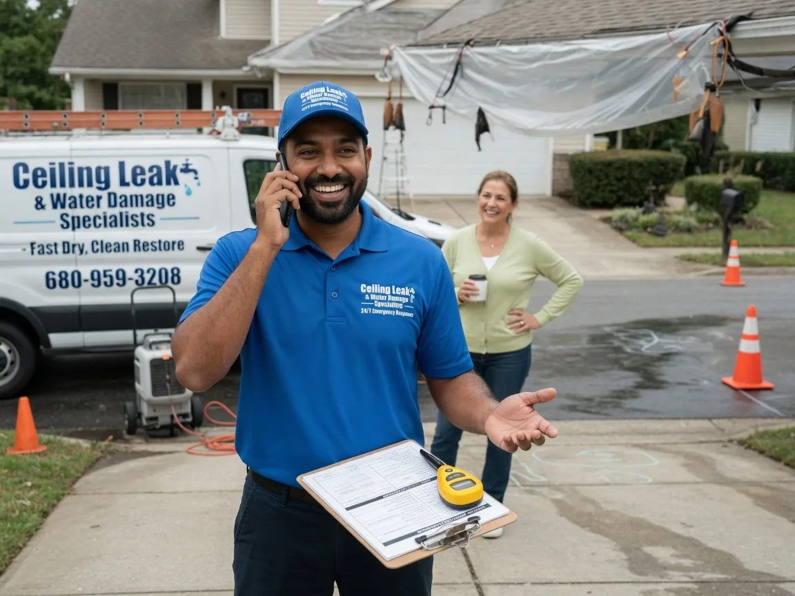 Ceiling Leak Cleanup Wolf, WY FAQs